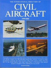 The International Directory of Civil Aircraft: 1999-2000