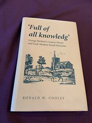 ‘Full of All knowledg’ George Herbert’s Country Parson& Early —-.. 2004 lst Ed