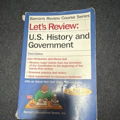 Barron’s Let’s Review U.S. History & Government Study Guide 3rd Ed McGeehan