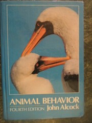Animal Behaviour 4th edition by John Alcock, Hardbound, 1989, 596 pages, VG