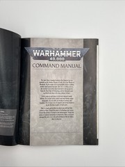 Warhammer 40k Command Manual Paperback (81 Pages) Rule Book