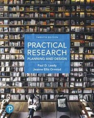 Practical Research: Planning and Design by Paul Leedy: Used