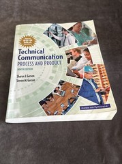 Technical Communication : Process and Product, MLA Update Edition by Steven…