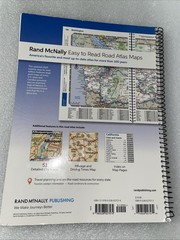 Rand Mcnally 2025 Easy-To-Read Midsize Road Atlas