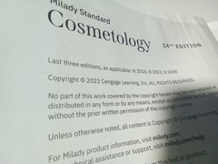 Milady Standard Cosmetology by Milady 2022, 14th Ed HC Book SOLD AS IS