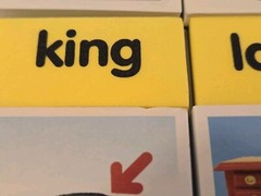Little Red Tool Box Photo Tiles Initial & Final Consonants 80 Photo & 80 Word