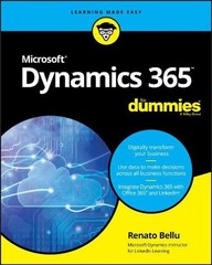 Microsoft Dynamics 365 For Dummies by Renato Bellu (English) Paperback Book