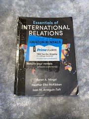 Essentials of International Relations 8th Ed Mingst McKibben Arreguín-Toft PB