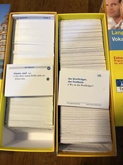 Langenscheidt Vokabelbox Englisch A1 & A2 Lot of 2 German English Flashcards