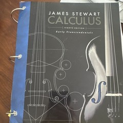 James Stewart Calculus: Early Transcendentals 8th Ed Ringbound Cengage