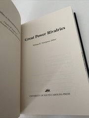 GREAT POWER RIVALRIES (STUDIES IN INTERNATIONAL RELATIONS) By William R. VG