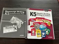 Abeka K5 Curriculum/Lesson Plans Excellent Condition, Lot of 2 books