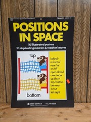 Vintage 80s Positions In Space Instructor Curriculum Materials Posters