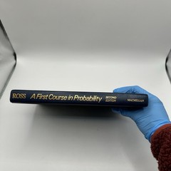 A First Course in Probability by Ross, Sheldon M Hardcover