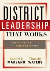 District Leadership That Works: Striking the Right Balance – VERY GOOD
