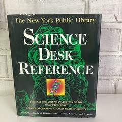 Science Desk Reference Prentice Hall Staff Hardcover Book Dust Jacket 1995 NEW