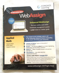 Enhanced Webassign Access Code Applied Math Calculus Homework Code EBook Sealed