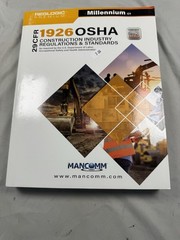 OSHA 29 CFR 1926 Construction Industry Regulations Standards Millennium C1 2024