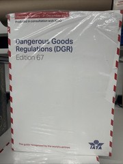 2026 67th Edition IATA Dangerous Goods Regulations Perfect Bound 🚨NEW/OTHER🚨