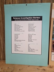 Vintage 70s Science Investigation Series Set Of 3 Curriculum Posters