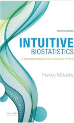 Intuitive Biostatistics: A Nonmathematical Guide to Statistical Th..(Paperback)