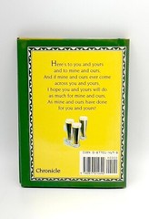 IRISH TOASTS Illustrated by Karen Bailey Chronicle Books 1987 [US Ed, Hardcover]