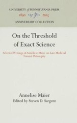 On The Threshold Of Exact Science: Selected Writings Of Anneliese Meier On …
