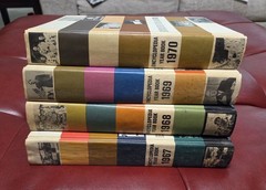Grolier Encyclopedia Yearbooks 1967 – 1970 4 Volumes Hardcover
