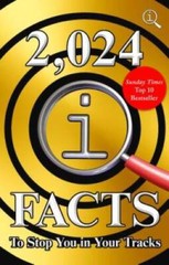 2,024 QI Facts To Stop You In Your Tracks – Hardcover – GOOD