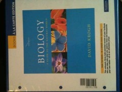 Biology: A Guide to the Natural World, – Loose Leaf, by Krogh David – Acceptable