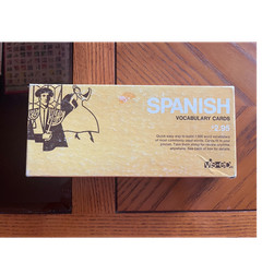 Vis-Ed Spanish Vocabulary Flashcards 1000 Cards Visual Education Association