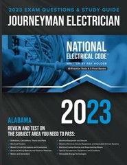 Alabama 2023 Journeyman Electrician Exam Prep Study Guide by Ray Holder