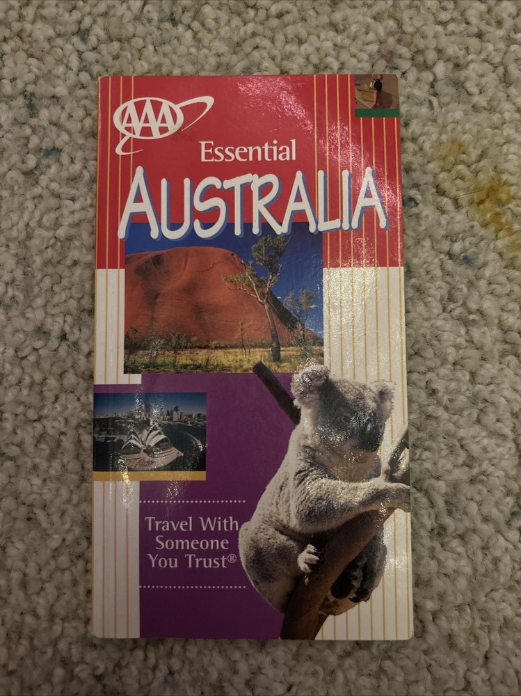 AAA Spiral Guide : Australia by AAA Staff (1955, Trade Paperback, Revised…