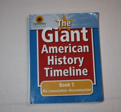 The Giant American History Timeline: Book 1: Pre-ColonizationReconstruction