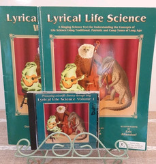 SET Lyrical Life Science Volume 1 Workbook, Text & Cd Living Things Elem Science