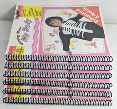 Evan-Moor Brand “Learning About My Body” Workbooks Plus Teacher Copy Set of 6