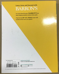 AP U.S. History Premium, 2025: Prep Book by Barron’s Educational Series NEW 📖