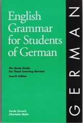 English Grammar Ser.: English Grammar for Students of German : A Study Guide for