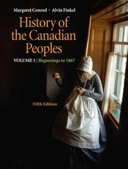 History of the Canadian – Paperback, by Conrad Margaret; Finkel – Very Good