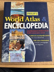 Philip’s Encyclopaedia and World Atlas Hardback Book. 744 Pages.
