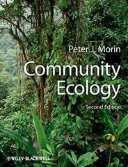 Community Ecology – Paperback, by Morin Peter J. – Acceptable