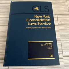 Book CLS CONSOLIDATED LAWS OF NEW YORK General City to General Construction 17 A