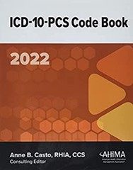 ICD-10-PCS Code Book 2022 Paperback Ahima