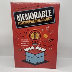 Memorable Psychopharmacology by Jonathan P Heldt: Used