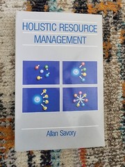 Holistic Resource Management Paperback Allan Savory