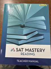 SAT Mastery Reading 2020 Paperback Book Study Guides NEW