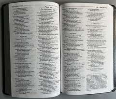 NRSV Thinline Reference Bible Black Bonded Leather Comfort Print Scarce