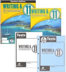 BJU Bob Jones 11th grade Writing Grammar 11 SET English COMPLETE SET Student TE