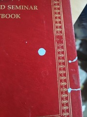 Institute in Basic Youth Conflicts Basic Seminar Textbook Red Hardcover
