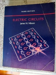 Electric Circuits 3rd Edition by James W. Nilsson 1990 Engineering Book